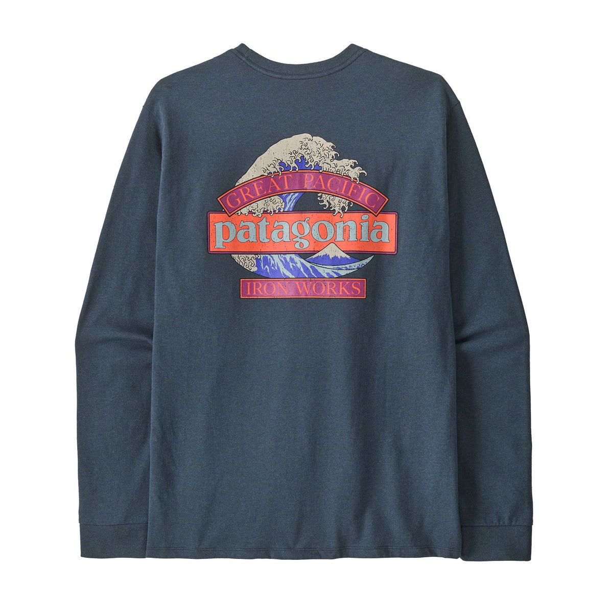 Patagonia Great Waves Responsibili Longsleeve Stone Blue Summit Blue