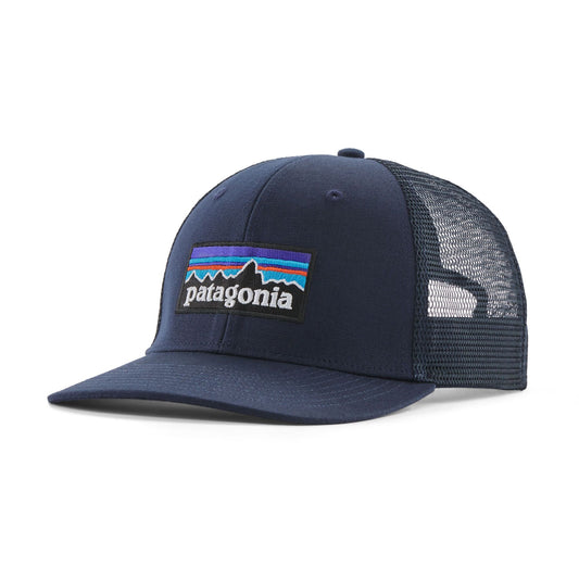 Patagonia P-6 Logo Trucker Cap New Navy