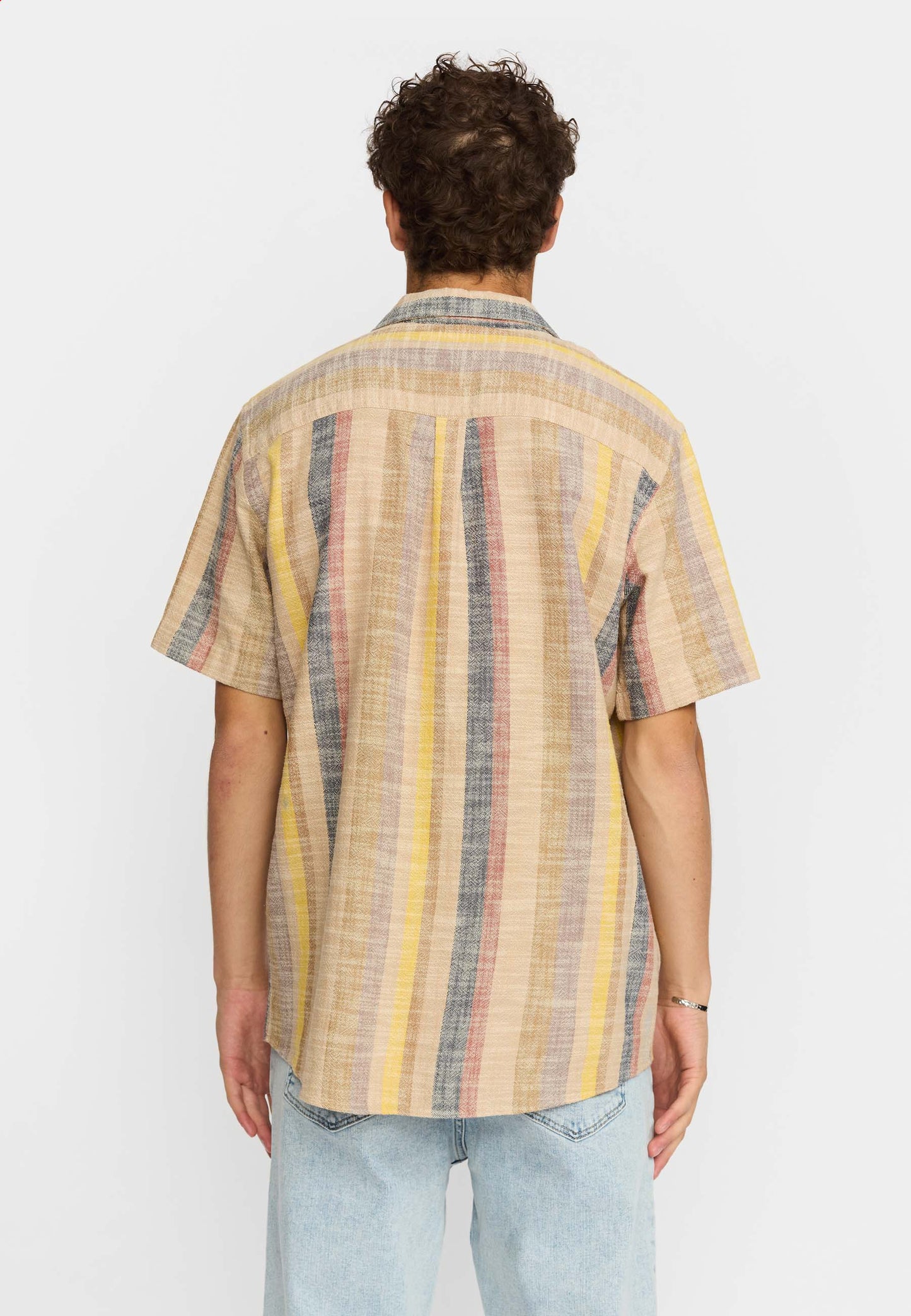 Revolution SS Cuban Shirt Brown
