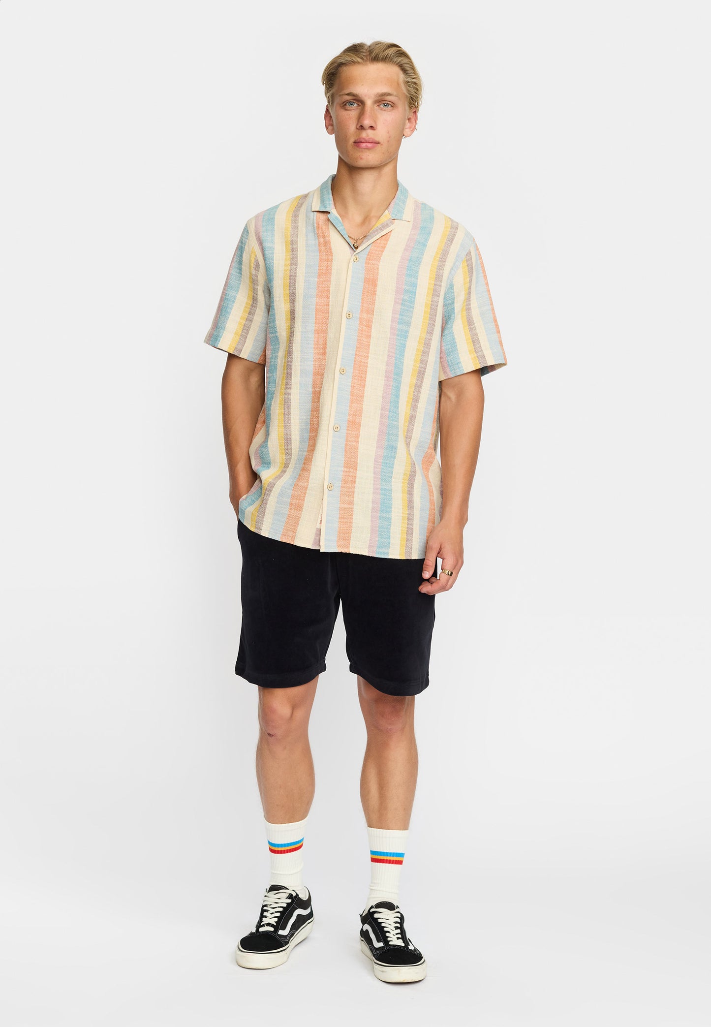 Revolution SS Cuban Shirt Multi