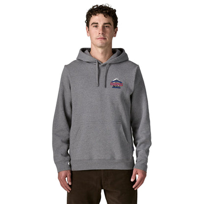 Patagonia Great Waves Uprisal Hoodie Glacier Gravel Heather