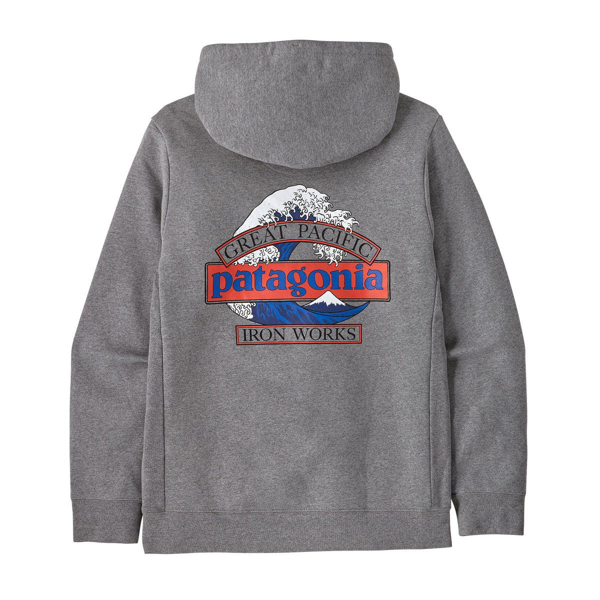 Patagonia Great Waves Uprisal Hoodie Glacier Gravel Heather