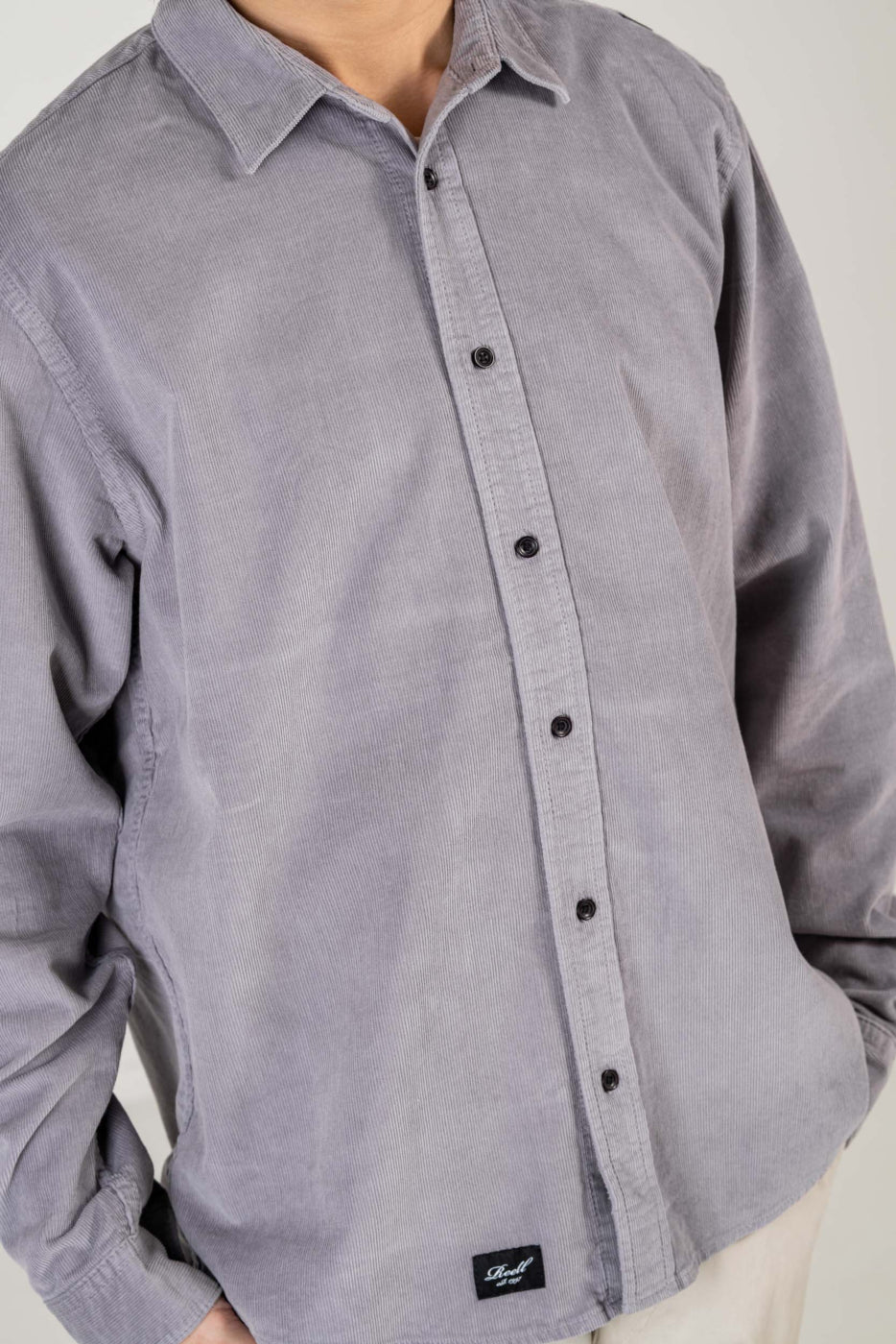Reell Strike Shirt Grey Purple