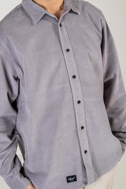 Reell Strike Shirt Grey Purple
