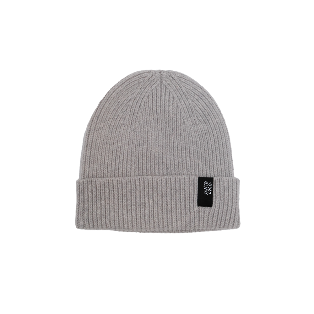 SantoLoco Gorro Beanie Light Grey
