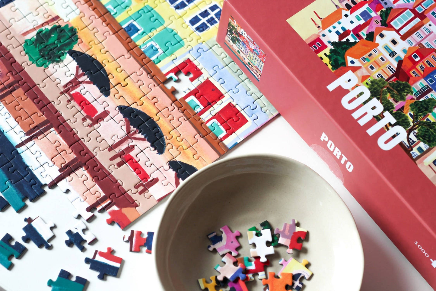 Postage puzzle, 1000 pieces