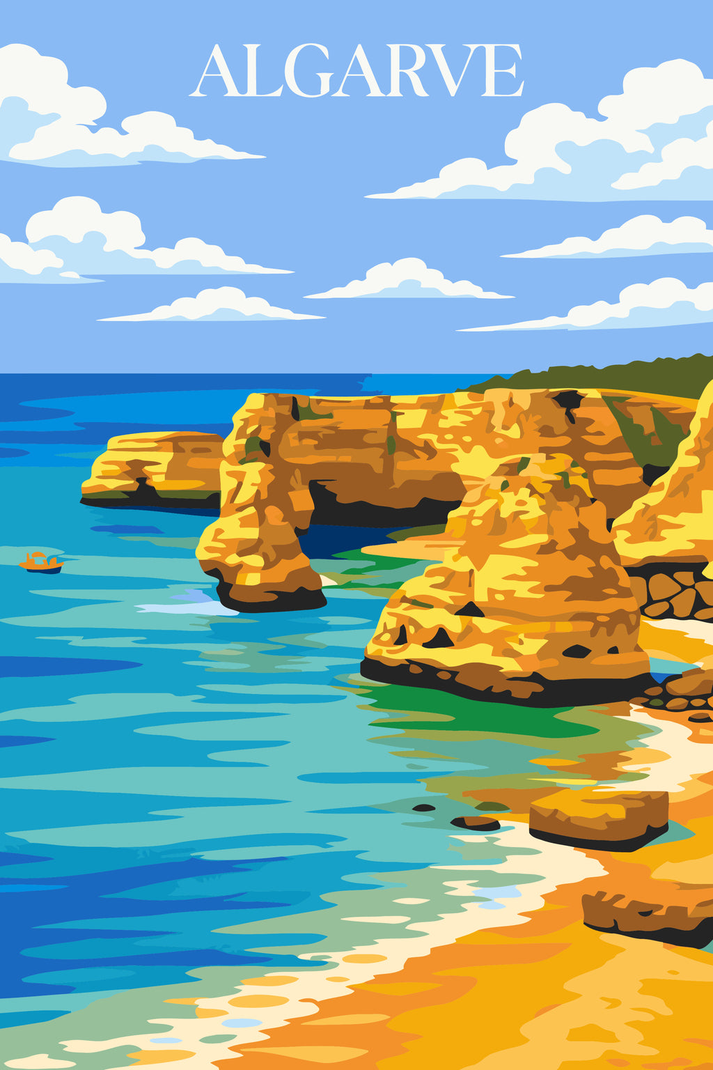 B&B Paint by Numbers Kit Algarve