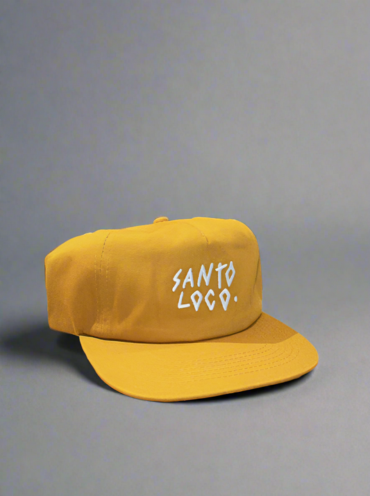 SantoLoco 6 Panel Cap Yellow