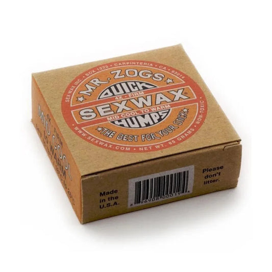 Sex Wax Quick Humps 4X Mid Cool to Warm Orange 18 - 26°C