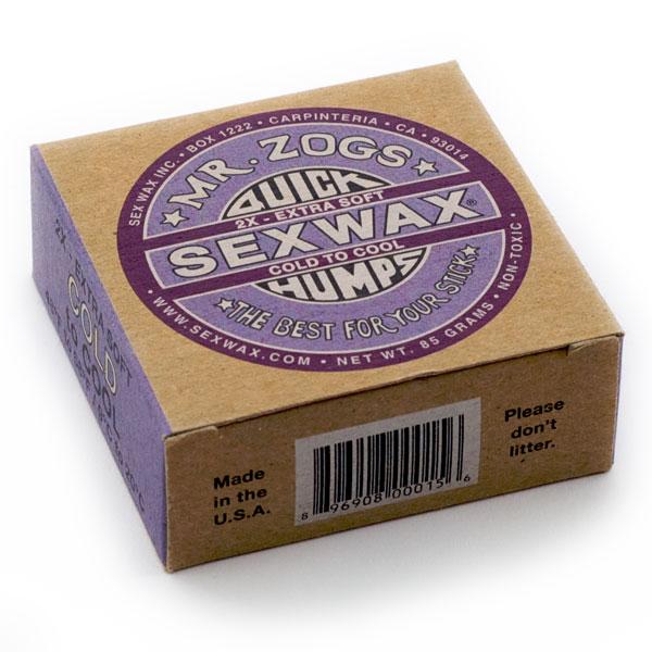 Sex Wax Quick Humps 2X Cold to Cool Purple 9 - 20°C