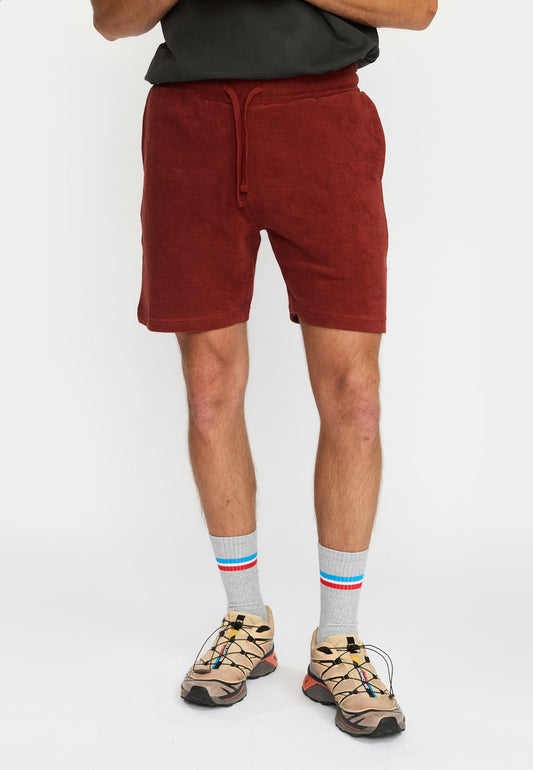Revolution Terry Shorts Dunkelorange