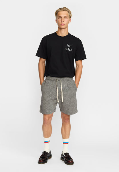 Revolution Jaquard Shorts Black