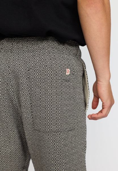 Revolution Jaquard Shorts Black