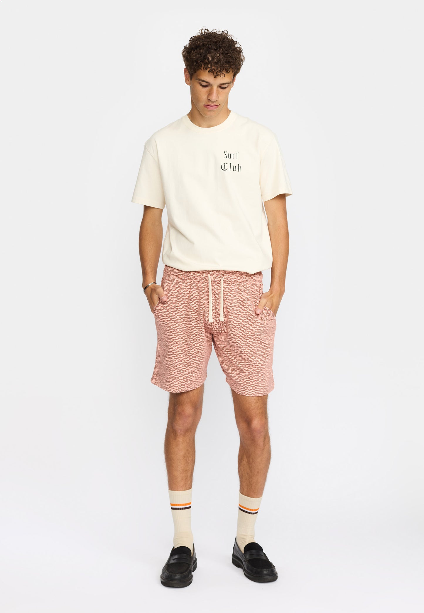 Revolution Jaquard Shorts Orange