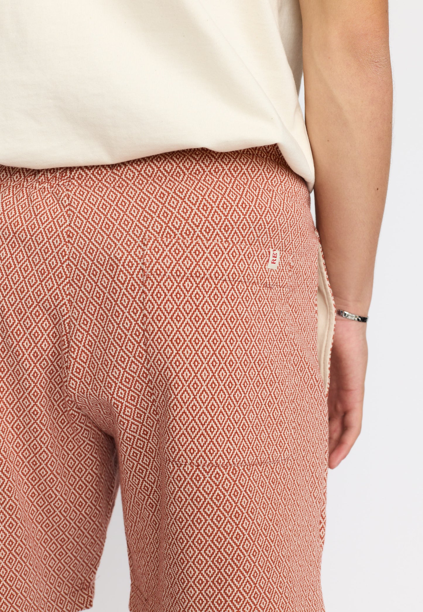 Revolution Jaquard Shorts Orange