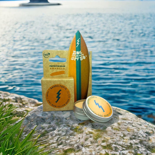 Barreltopia Zinc Solar Mask SPF 50+ Yellow