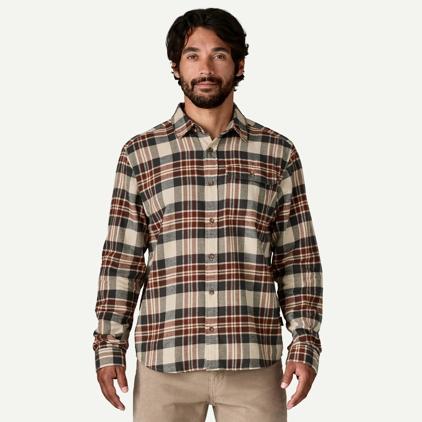 Patagonia M's L/S LW Fjord Flannel Shirt