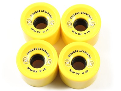 Bigfoot Stalkers Longboard Rollen 70mm 81A Gelb