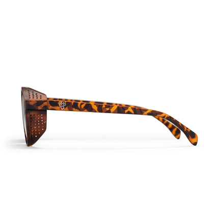 CHPO Rickard Sunglasses Matte Turtle Brown / Brown
