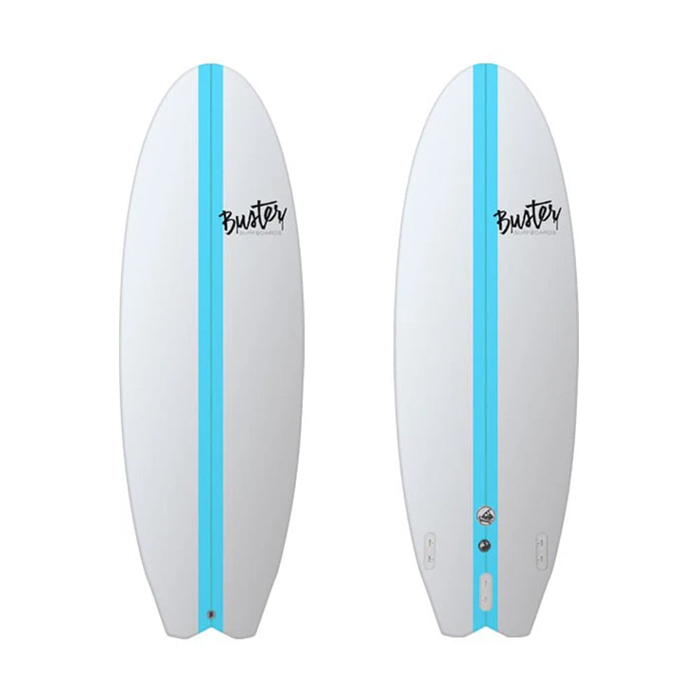 Prancha de surf Buster Space Twin 5'0 com Super Rails