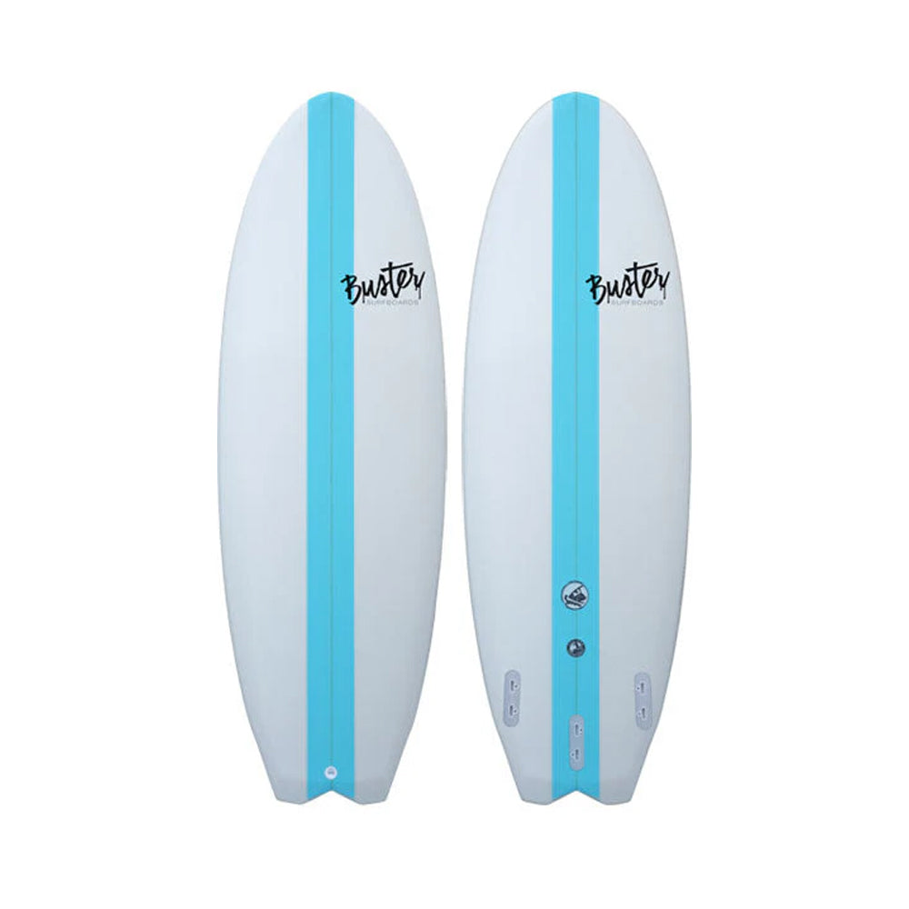 Prancha de surf Buster Space Twin 5'0 com Super Rails 