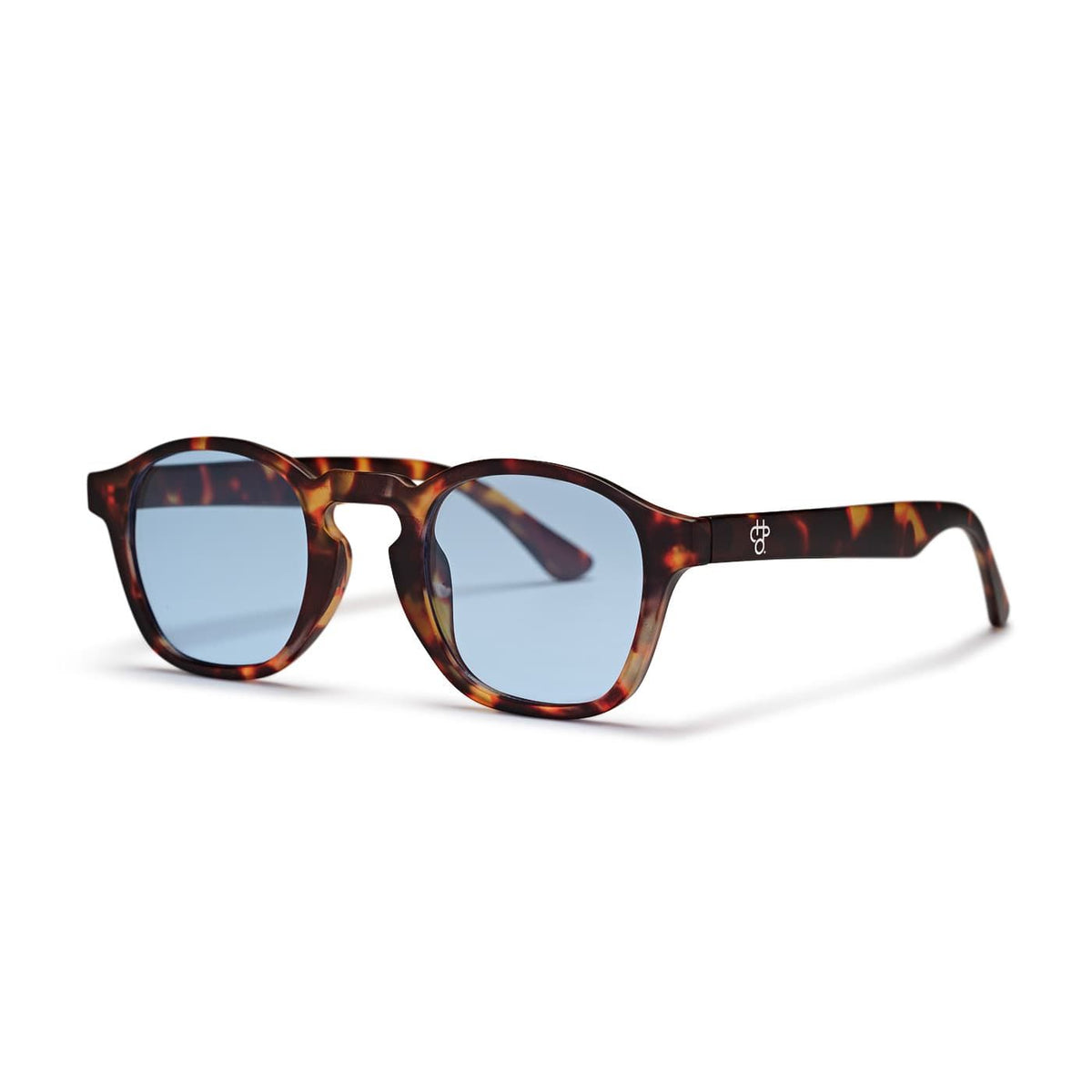 CHPO Gee Sunglasses Matte Turtle Brown / Light Blue