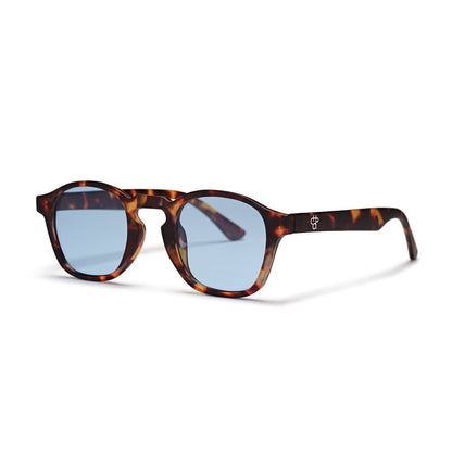 CHPO Gee Sunglasses Matte Turtle Brown / Light Blue