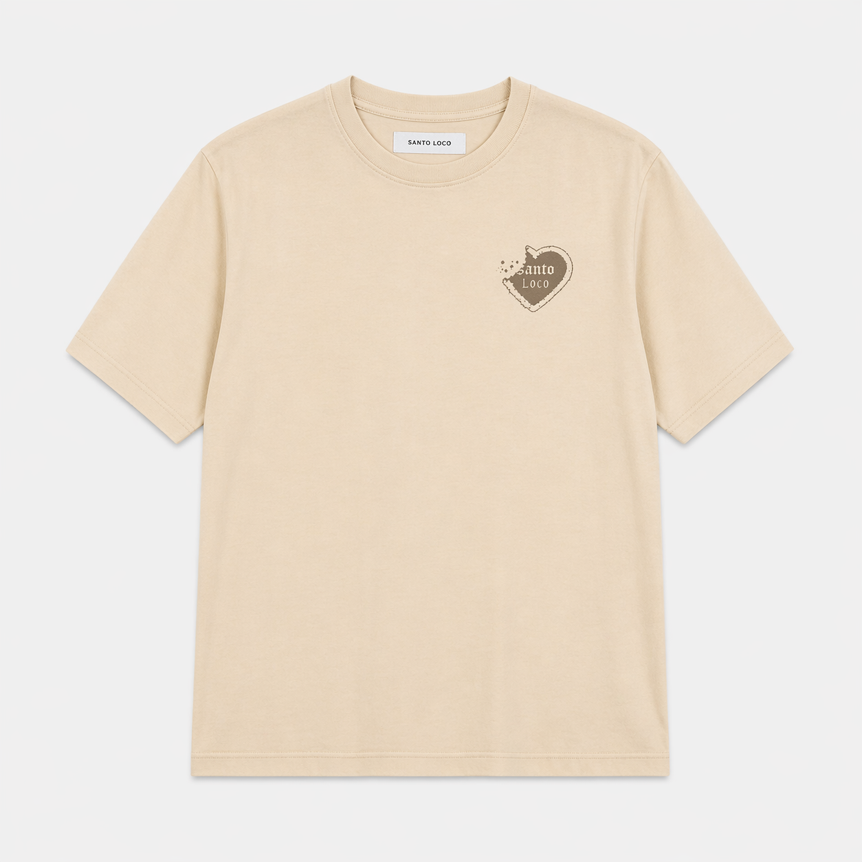 T-shirt SantoLoco Wiesn Hai bege