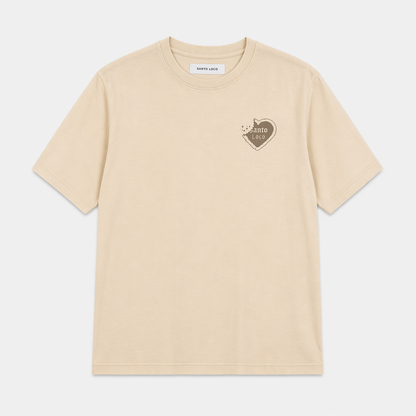 T-shirt SantoLoco Wiesn Hai bege