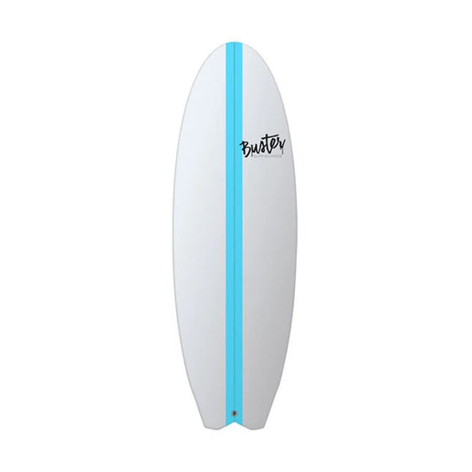 Buster Space Twin 5'0 Surfboard mit Super Rails