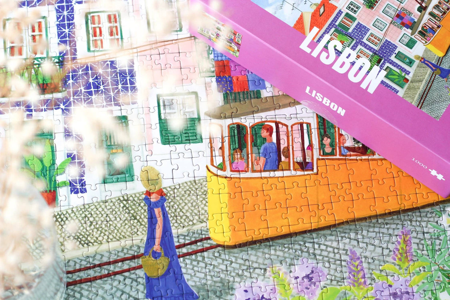 Puzzle Lisbon, 1000 pieces