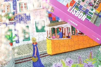 Puzzle Lisbon, 1000 pieces
