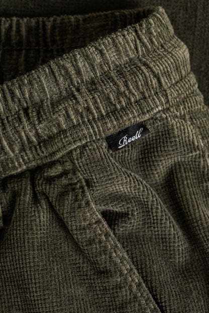 Reell Reflex Loose Chino Olive Square Cord