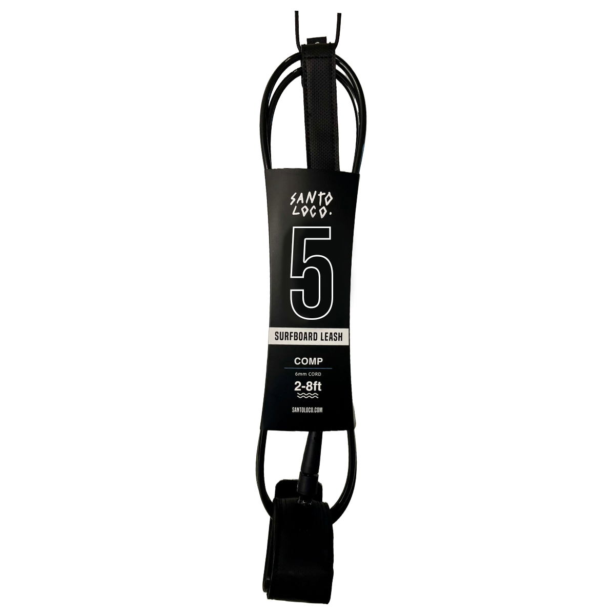 SantoLoco 5' Premium Surf Leash