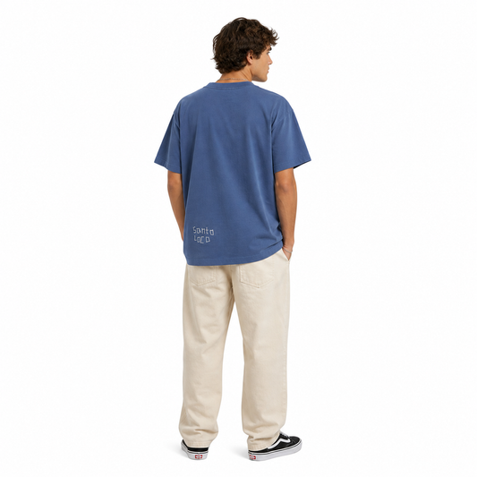 SantoLoco Noah T-Shirt Blau