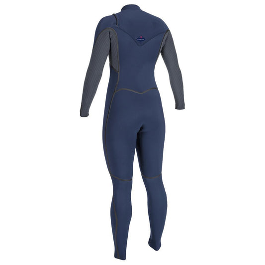 O'neill Damen Hyperfreak Fire 4/3+ Chest Zip Wetsuit