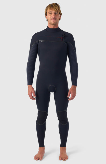 O'Neill Hyperfreak Fire 4/3 + Fato de mergulho com fecho no peito