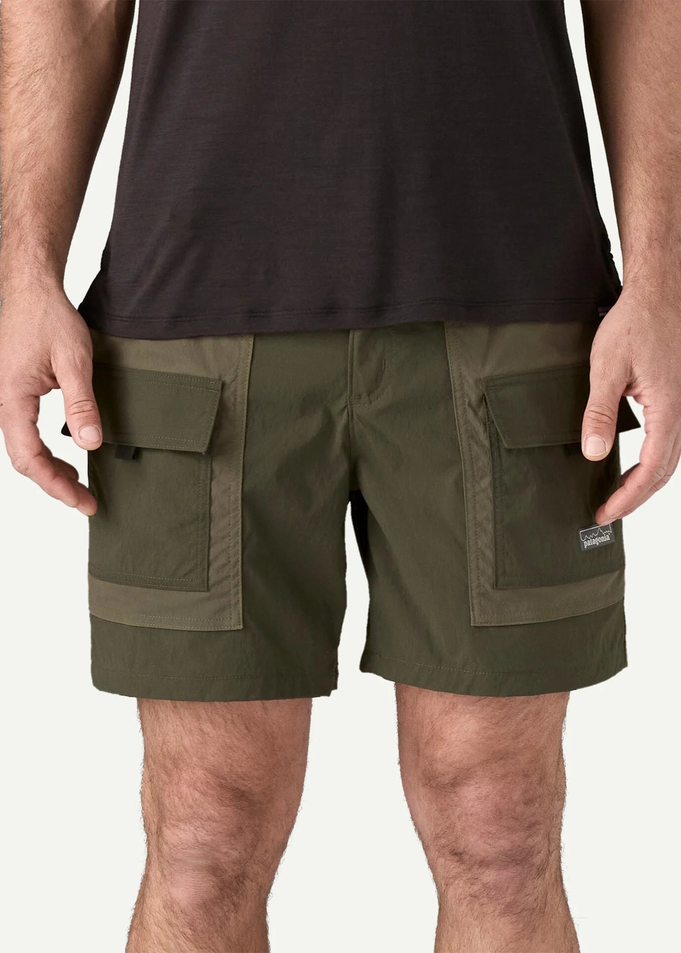 Patagonia M's Outdoor Everyday Shorts Dunkelgrün