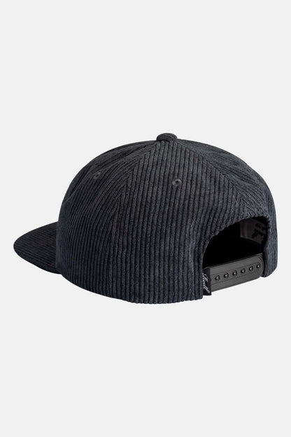 Reell Flat 6-Panel Cap Midnight Grey Cord