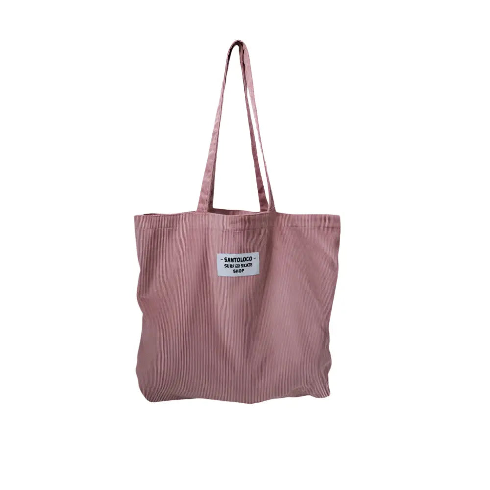 SantoLoco Tote Bag Corduroy Old Rose