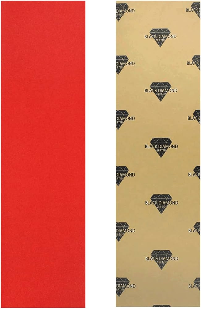 Black Diamond Griptape 9'' Caution Red White