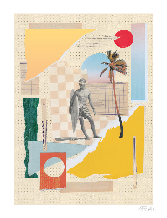 Print Ciel Glue "Encinitas" 30x40