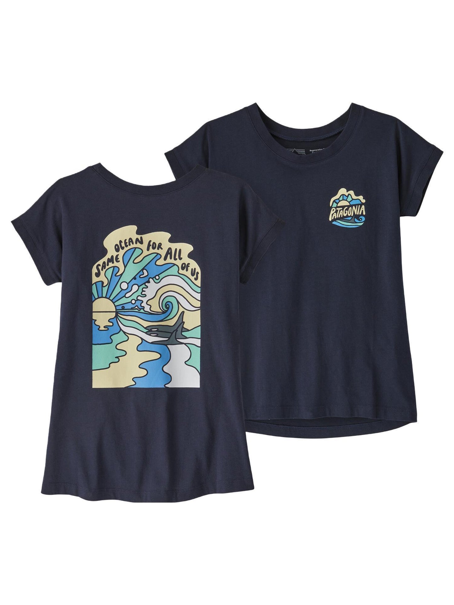 Patagonia Girls' Regenerative Organic Cotton T-Shirt