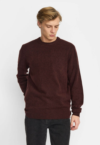 Revolution Knit Sweater Burgundy