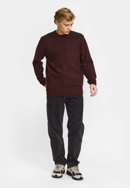 Revolution Knit Sweater Burgundy