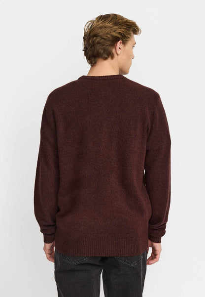 Revolution Knit Sweater Burgundy