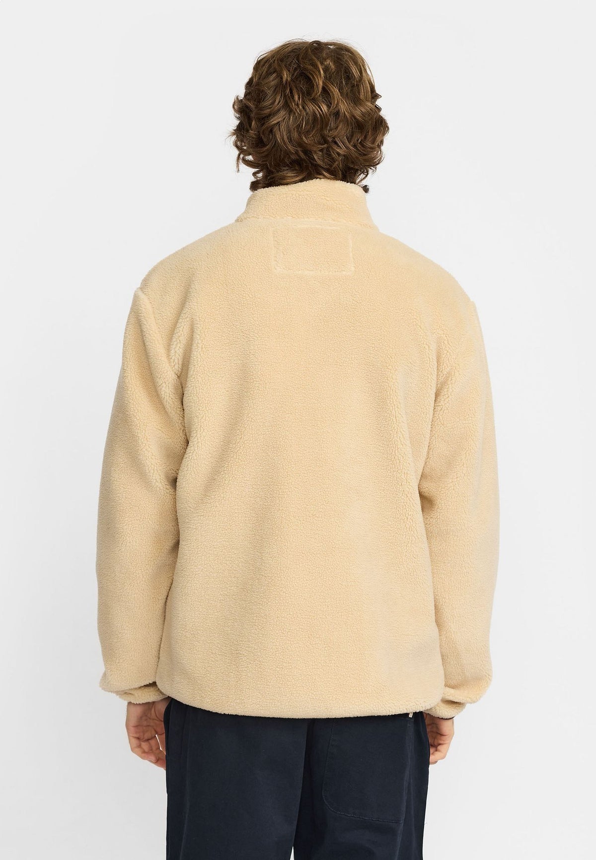 Revolution Pocket Teddy Jacket Darkgrey Offwhite