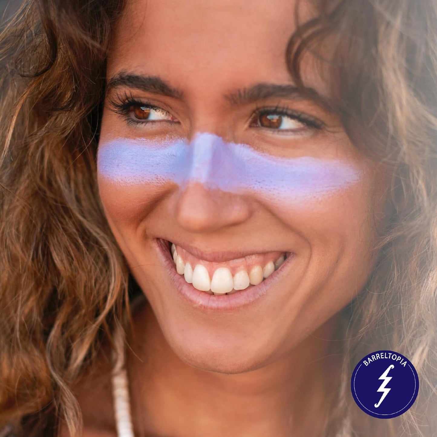 Barreltopia Zinc Solar Mask SPF 50+purple