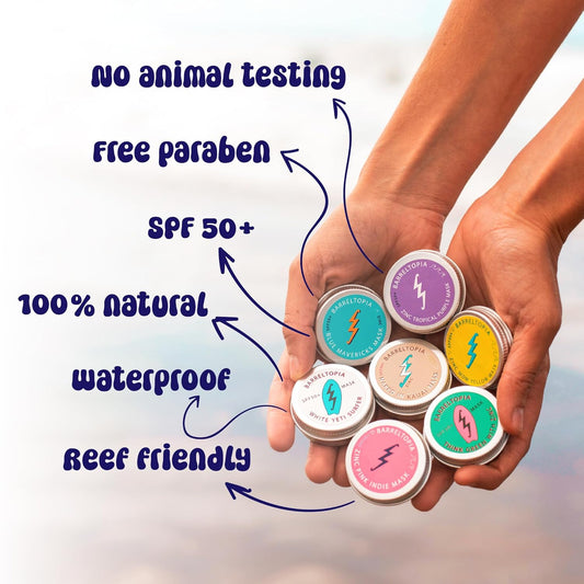 Barreltopia Zinc Solar Mask SPF 50+ Nude