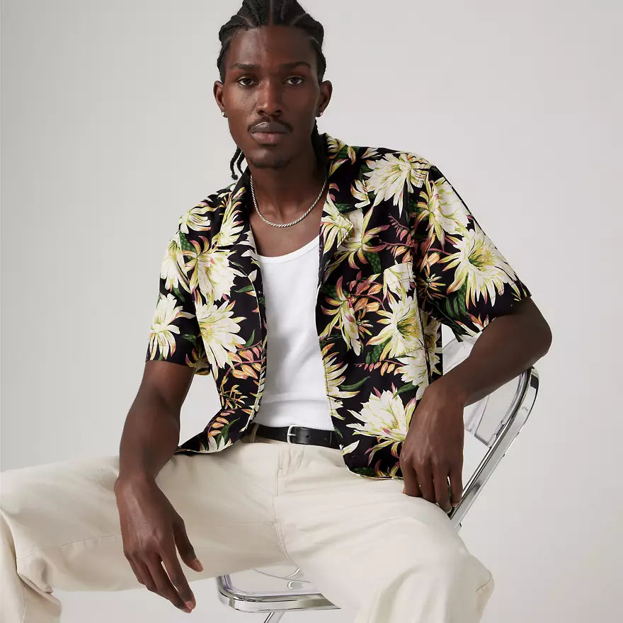 Levis Sunset Camp Hemd Floral Black